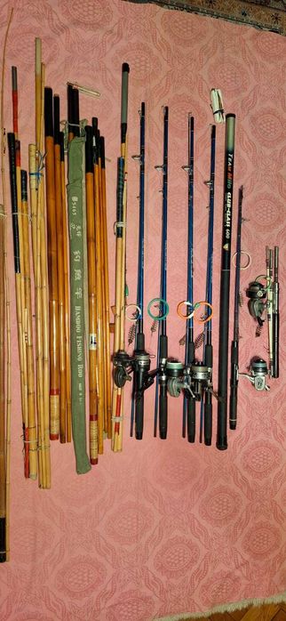 Lansete cu mulinete si Undițe, plus Accesorii pentru pescuit