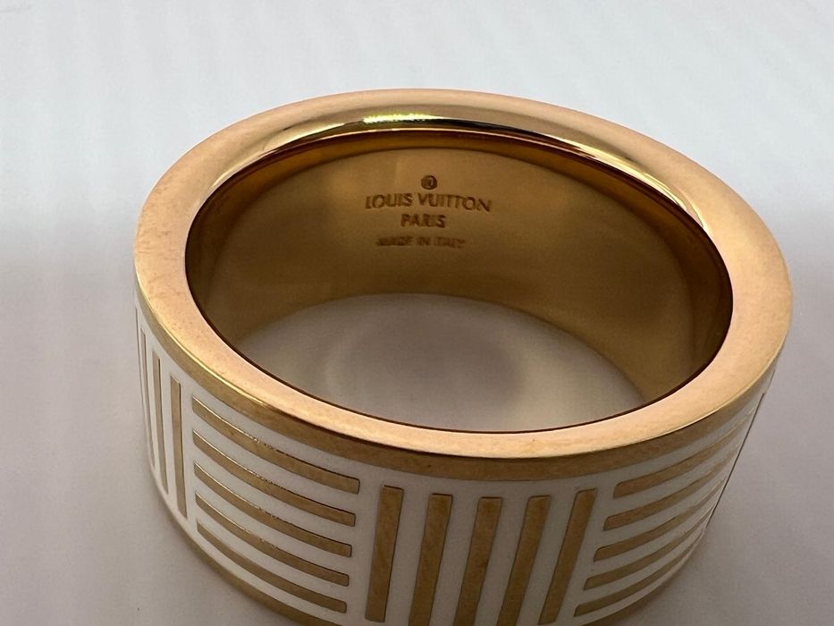 Inel Louis Vuitton nou Damier