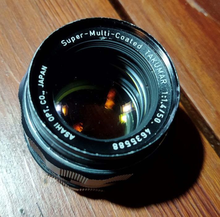 Takumar 50mm, f1.4