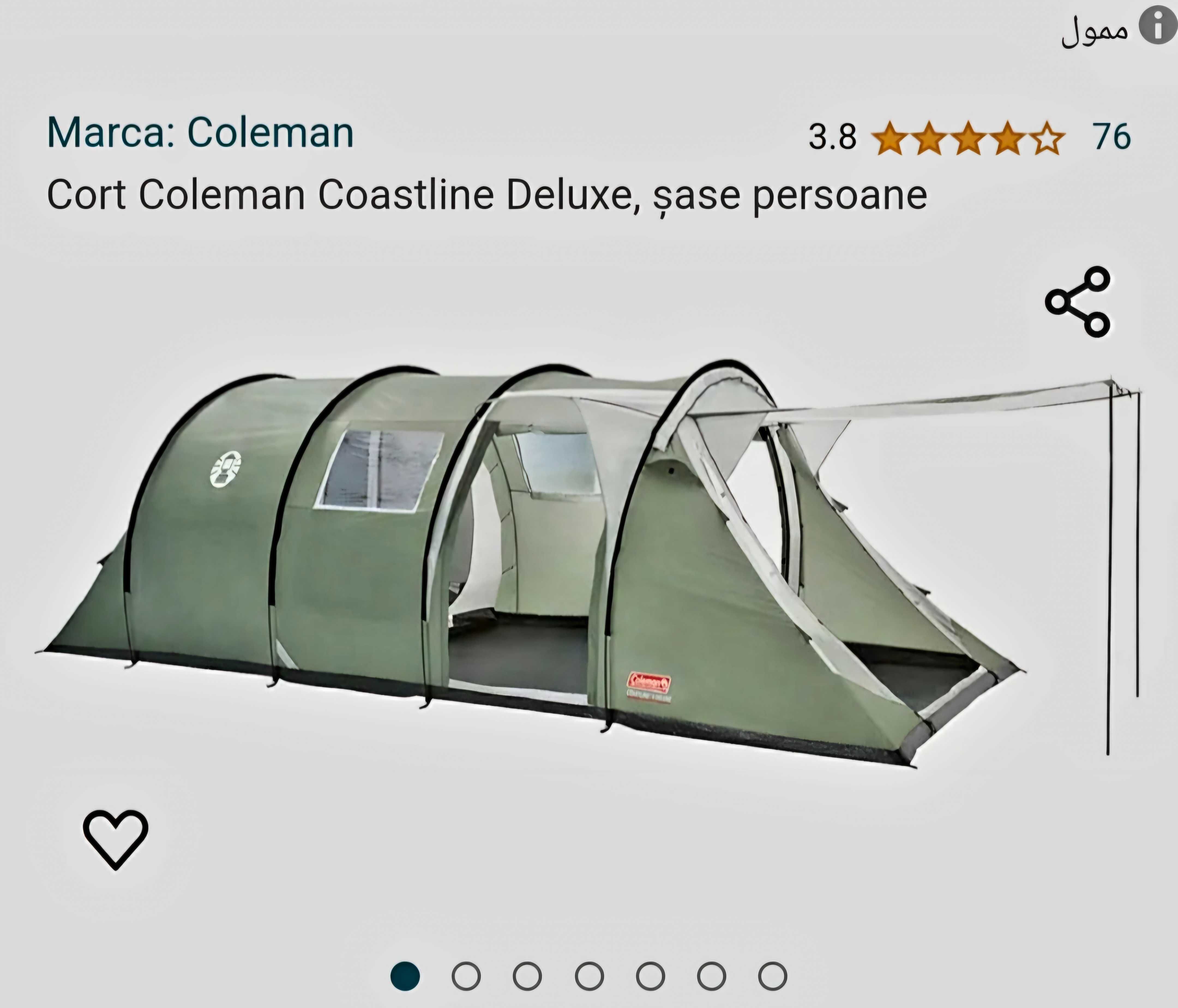 Coleman coastline 6 deluxe hotsell