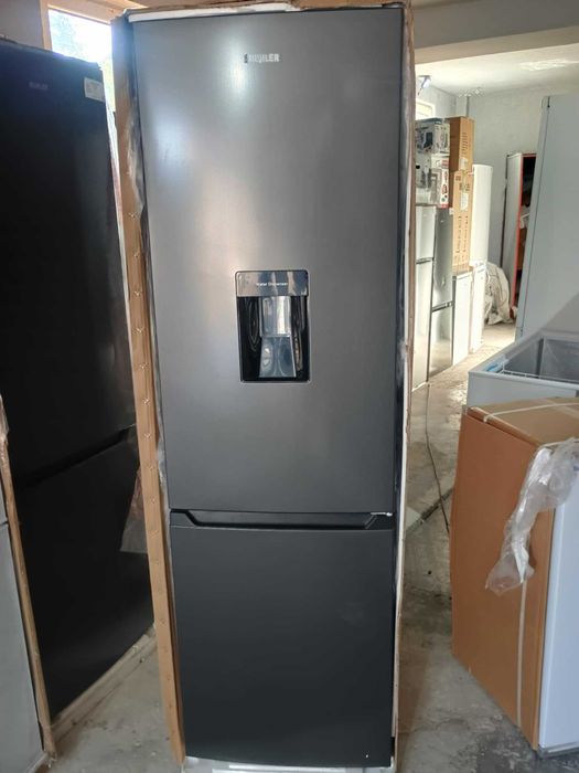 Нов Комбиниран Хладилник с фризер диспенсър Muhler-Мюлер 180 см