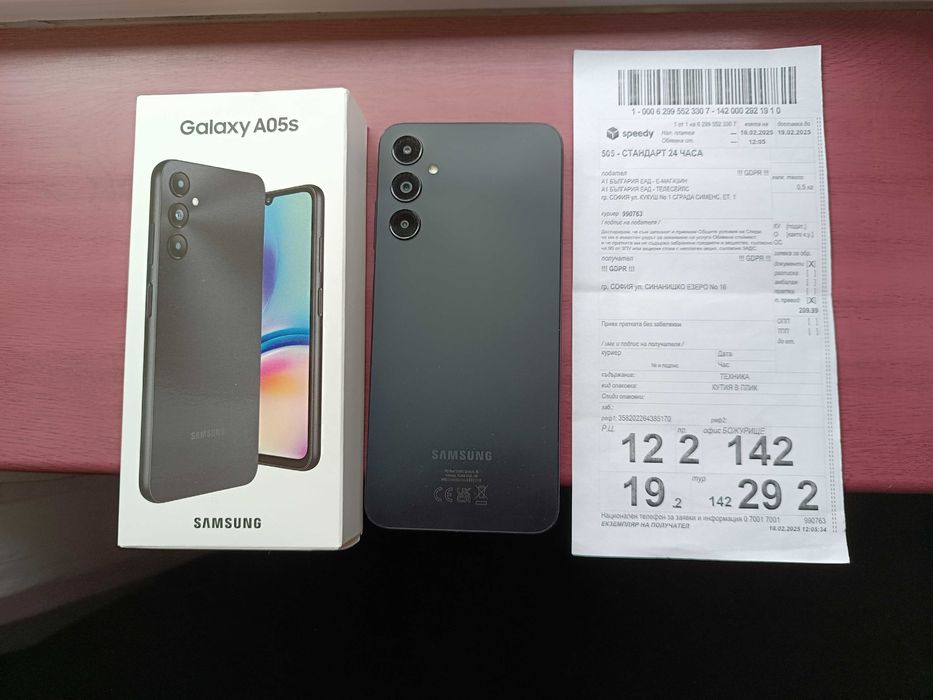 Samsung   A05s Модел 2024 г Dual SIM 64GB  4GB с 1 г   Гаранция