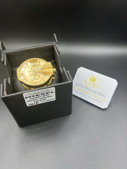 Ceas Diesel quartz curea metal cod produs 22117
