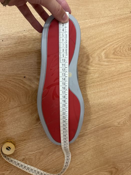 Christian Louboutin Louis Spikes 47 Номер Чисто Нови Сиви