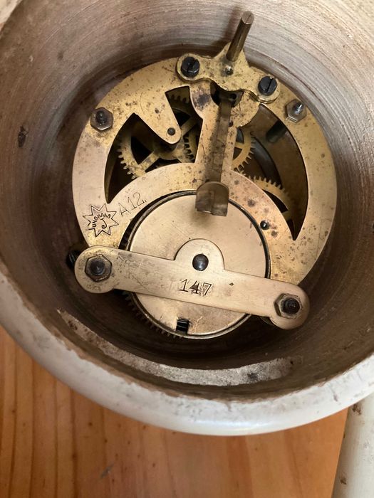 Механичен часовник за камина "Junghans"