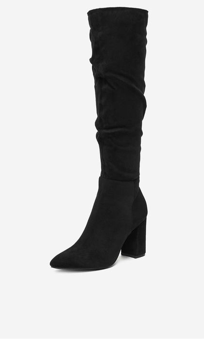 Дамски ботуши CCC с ток