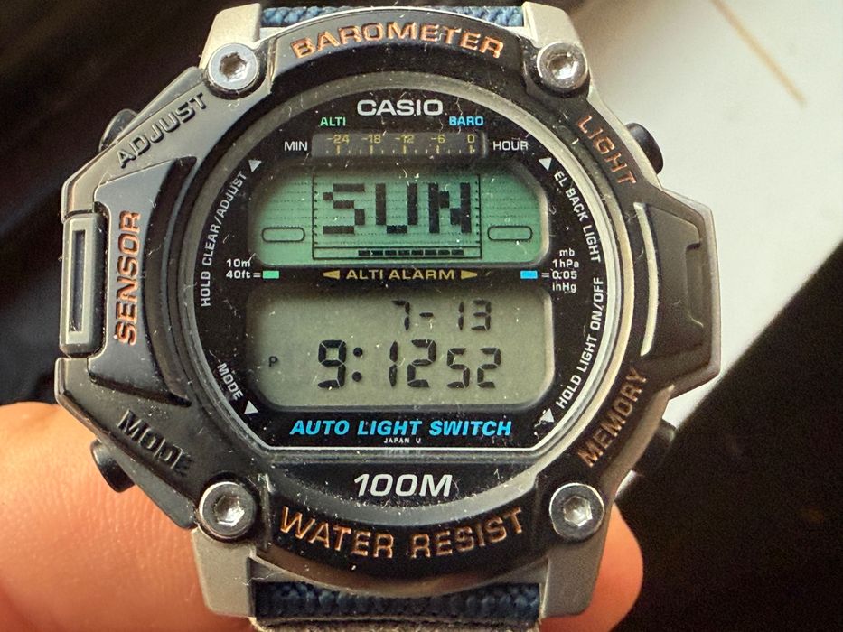 Vintage Casio ProTrek PRT-20 - An 1995 - NOU