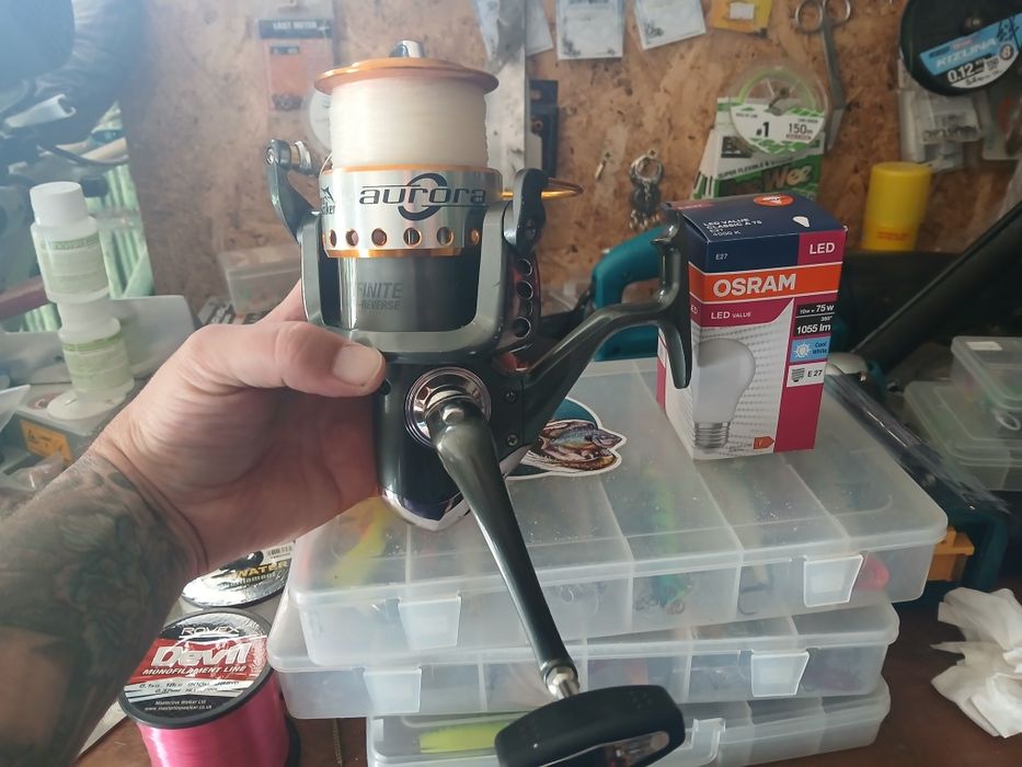 Коплект голяма макара +корда ролка