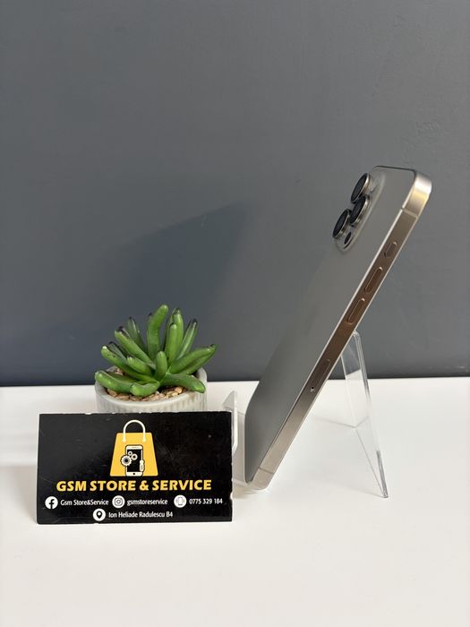 Iphone 15 Pro Max 256Gb Natural Titanium 2 Ani Garantie Gsm Store&Service