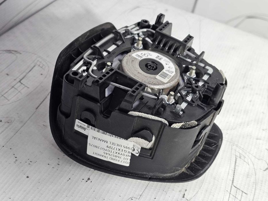 Airbag volan șofer Ford Transit Custom 2012-2023 2017 2.0 EcoBlue Cod OEM: 1763190, BK21-V042B85-AB35B8 (5G3)