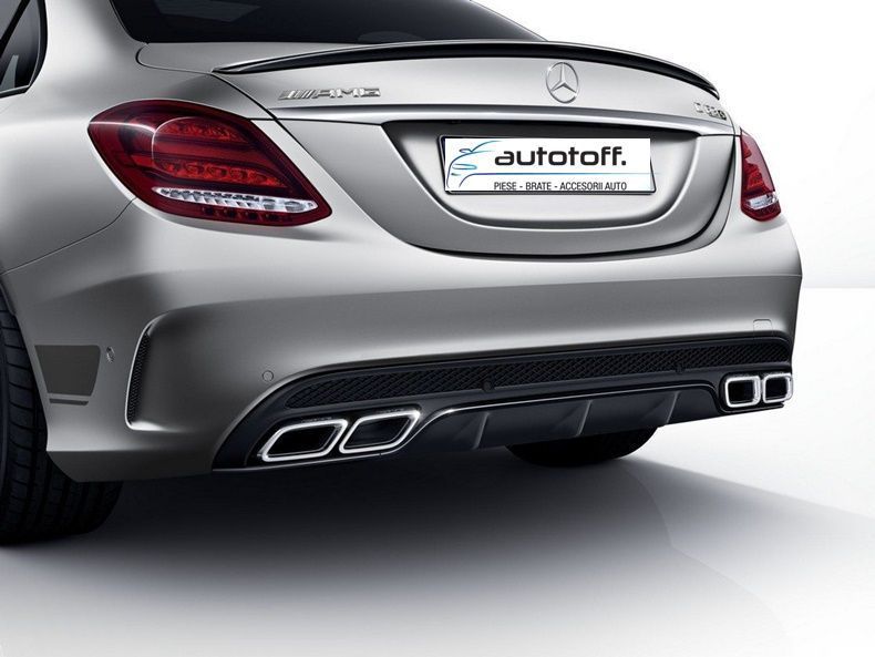 Difuzor bara spate Mercedes W205 C-Class (14-18) AMG Design