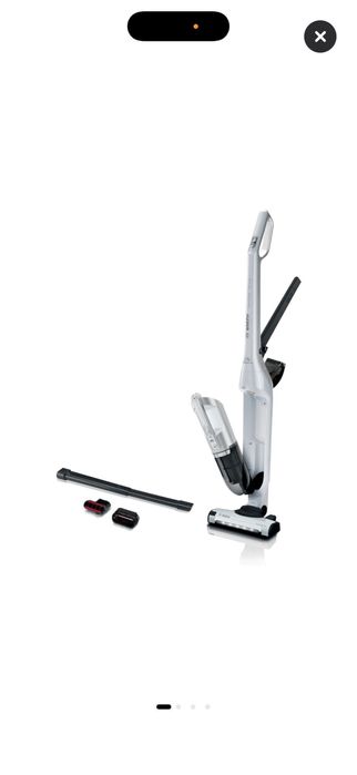 Aspirator vertical cu acumulator