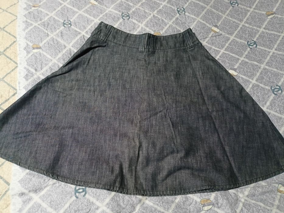 Две джинсовые юбки