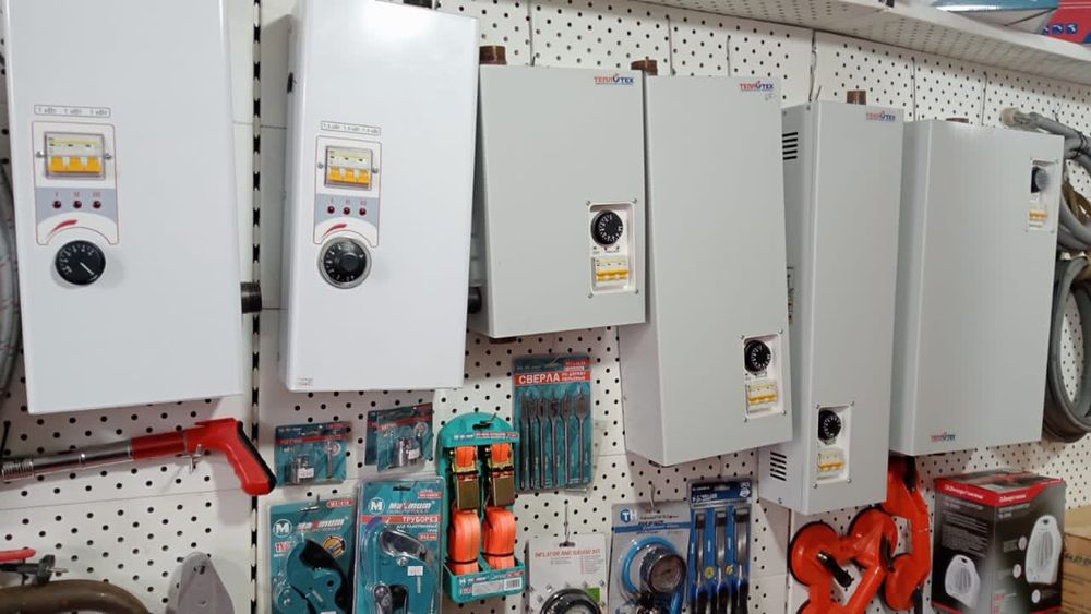 Установка электрических котлов
