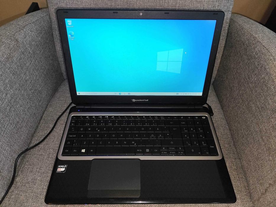 Laptop Packard Bell Easy Note TE69KB, Amd, 8Gb Ram, ssd120 Gb.Garantie