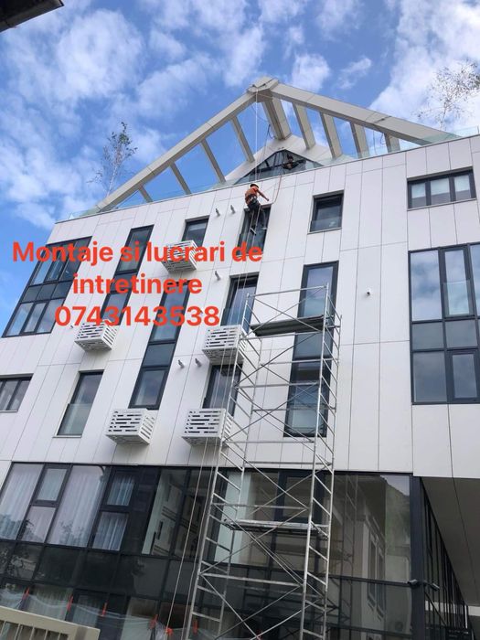 Servicii de alpinism utilitar,termosisteme,OFERTE SEZON!
