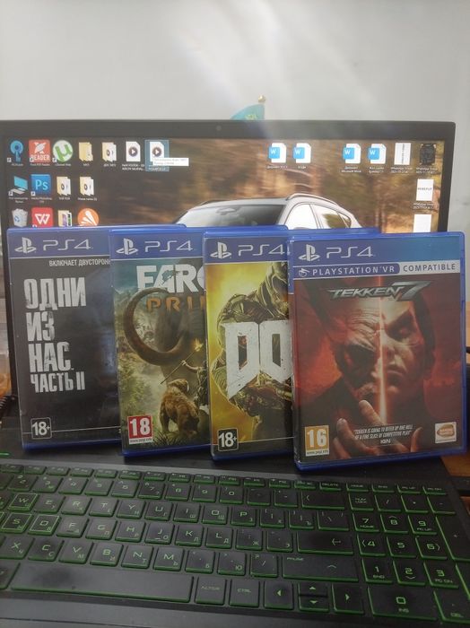 Продам игры на пс 4
