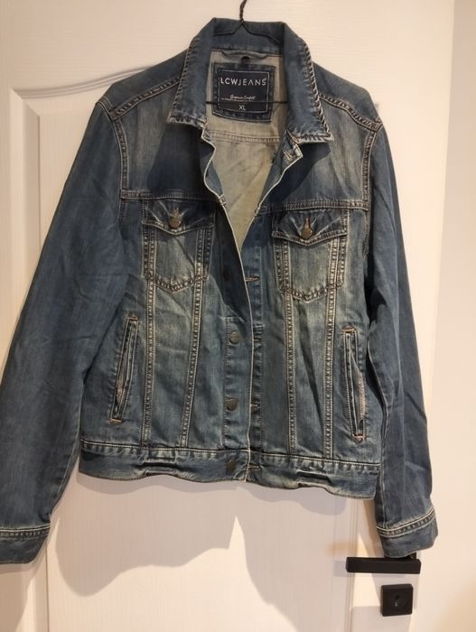 Geaca blugi XL și cămașa XL