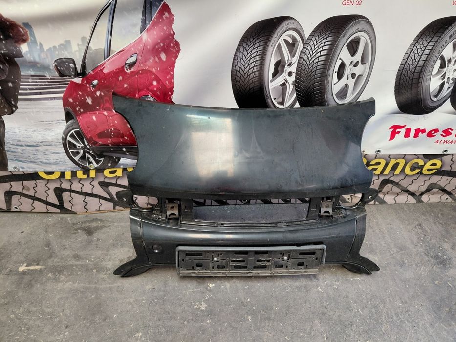 Bara fata centrala facelift și nonfacelift Smart fortwo 450