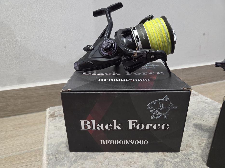Mulinete blackforce 9000 plus lansete windblade 3.9