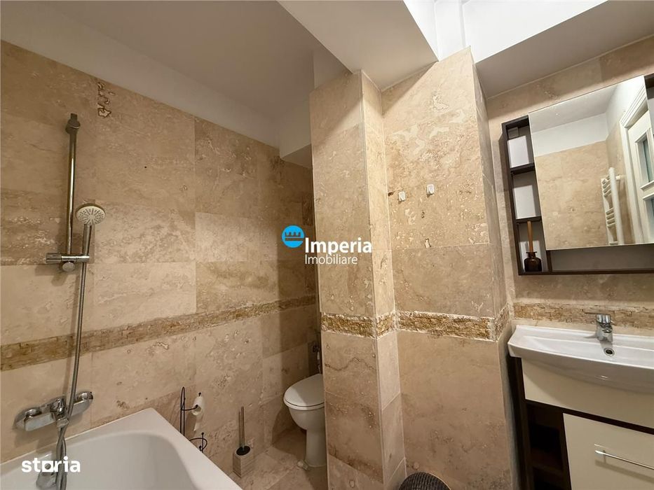 Inchiriez apartament 2 camere, open space,parcare, Complex Roua Reside