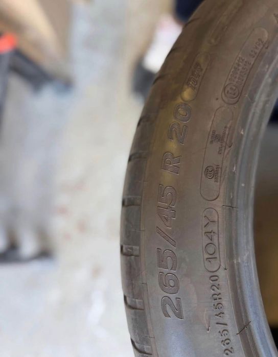 Гуми спорт пакет 265/45/20. 295/40/20 Michelin