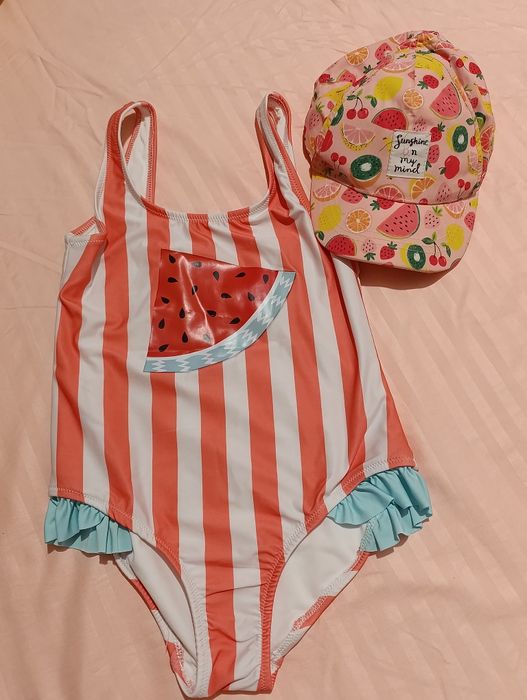 Costum baie fetițe 4-6 ani