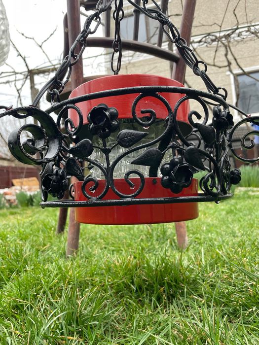 Lustra veche cu 4 becuri