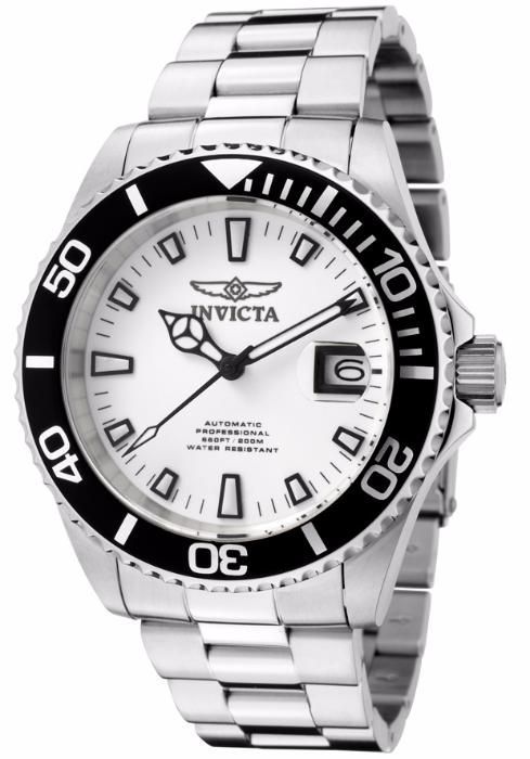 Invicta Automatic,24 jewels,Pro Diver Stainless Steel