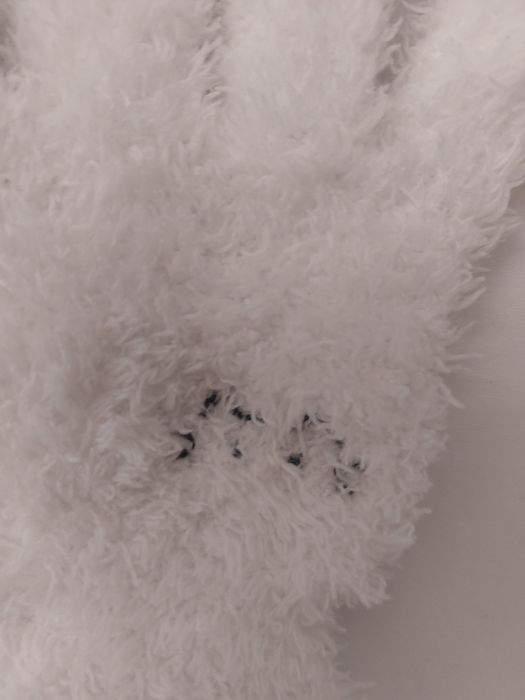 Детски ръкавици, бели