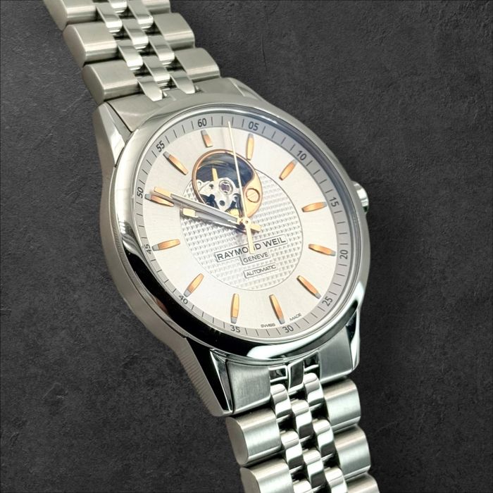 Raymond Weil Freelancer Open Heart Automatic ЧИСТО НОВ мъжки часовник