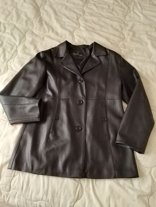 Дамско кожено сако