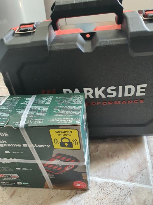 Ударен акумулаторен винтоверт Parkside Performance 20 волта  с батерия и зрядно