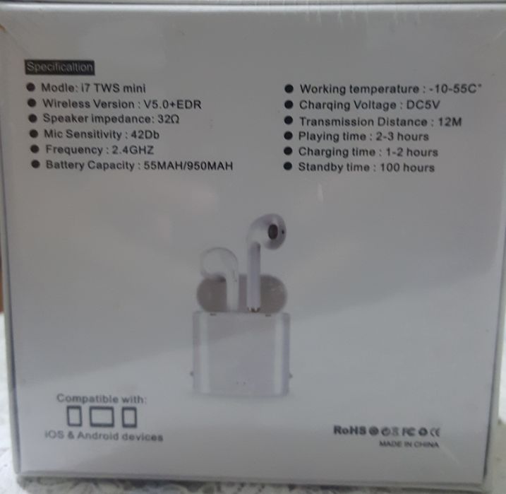 Беспроводные Наушники новые