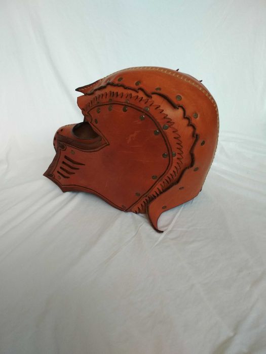 Кожен шлем, естествена кожа. Нова цена!