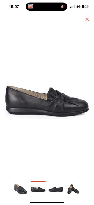 Балетки туфли кожаные