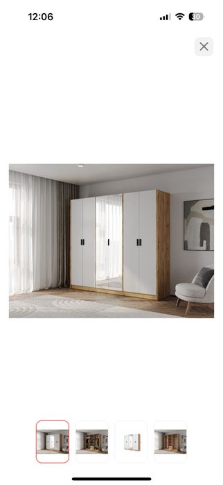 Шкаф спальный распашной