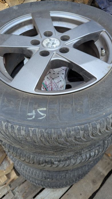 Set Roti Iarna 16" Dezent 5x114.3 + Senzori TPMS + Prezoane (Toyota C-HR, Duster, Hyundai)