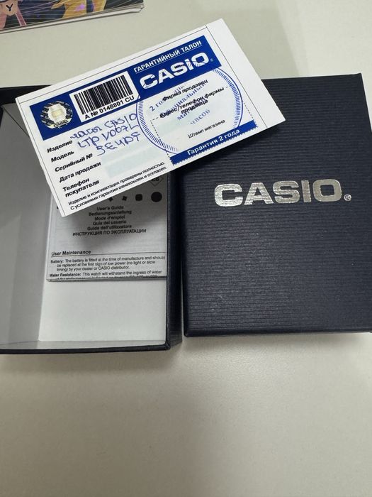 Стильные женские ручные часы CASIO