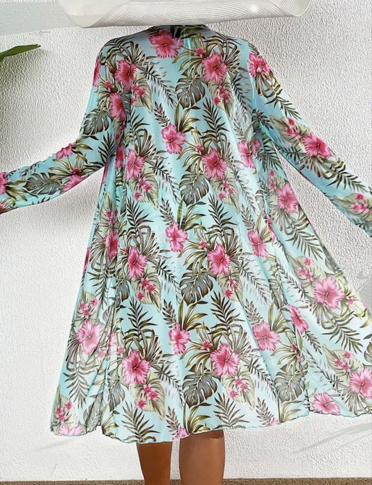 Уникално парео в синьо