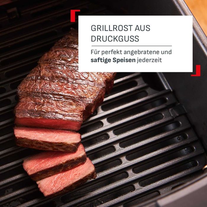 ПРОМО Нов 2г Гаранция Фритюрник с Горещ Въздух и Грил 2 в 1 Air Fryer Tefal Easy Fry & Grill Classic EY5018, 4,2 л