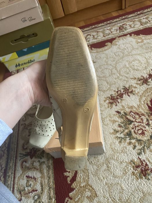 Pantofi-sanda piele naturala