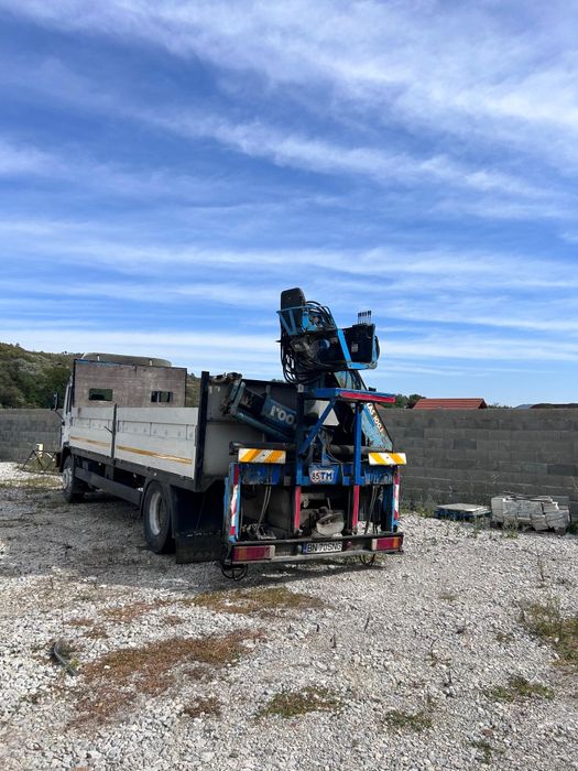 Schimb camion Man cu macara cu autoutilitară până în 3.5 t 8