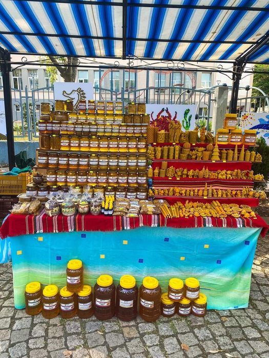 Домашен Пчелен Мед акация липа бодил прашец коледни свещи липа Манов