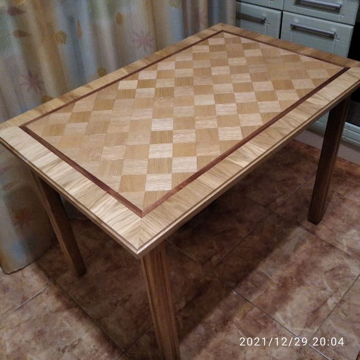 Кухонный стол, дуб натуральный