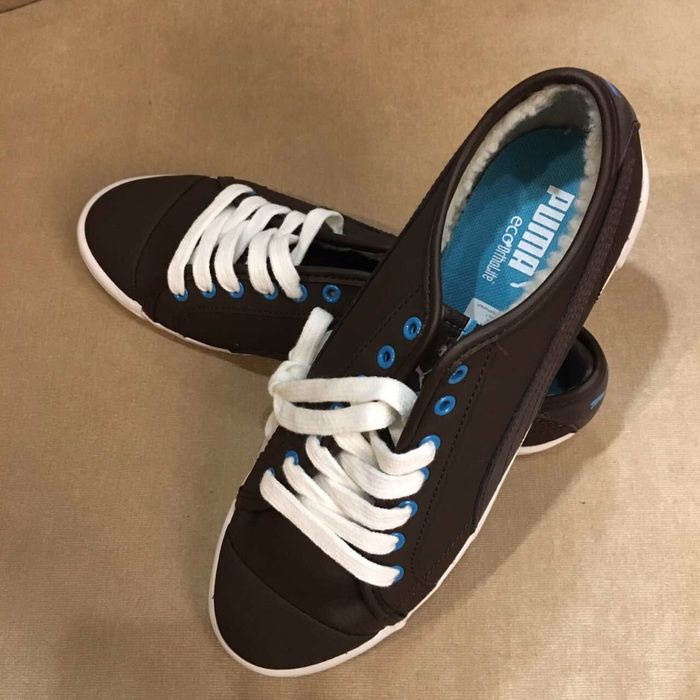 Нови топли кожени кецове Puma