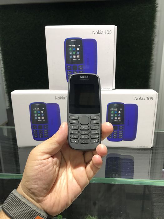 Nokia 105  yengi  2 ta simkartali