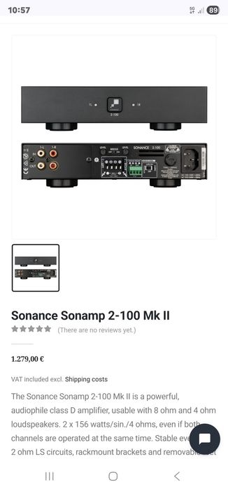 Amplificator Sonance  Sonamp 2-100