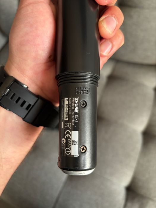 Shure SM58 + Shure SLX4 / безжичен микрофон и приемник