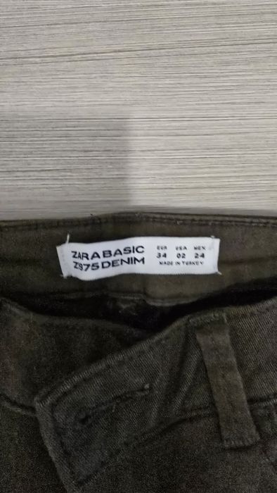 Pantaloni denim, Zara, Xs